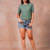 Olive Grace Batik Top — Arvento