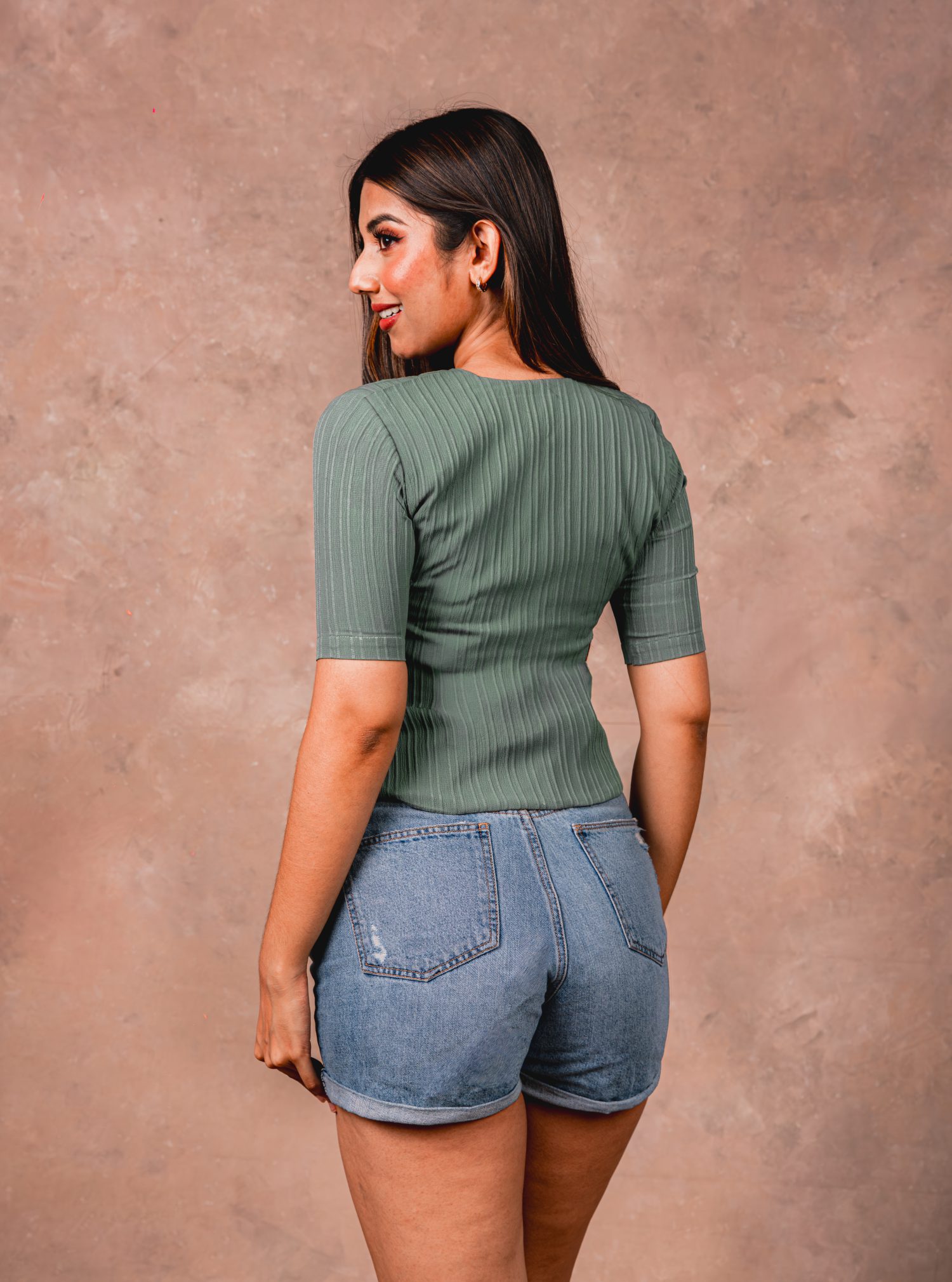 Olive Grace Batik Top — Arvento
